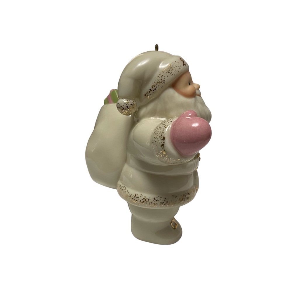 Retired Lenox Porcelain 2000 Santa Special Delivery Vintage Christmas Decoration - Picture 2 of 6